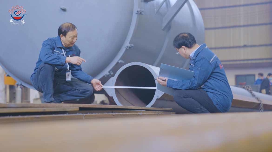Shaanxi CHENGDA Industry Furnace MAKE Co., Ltd. производственная линия производителя