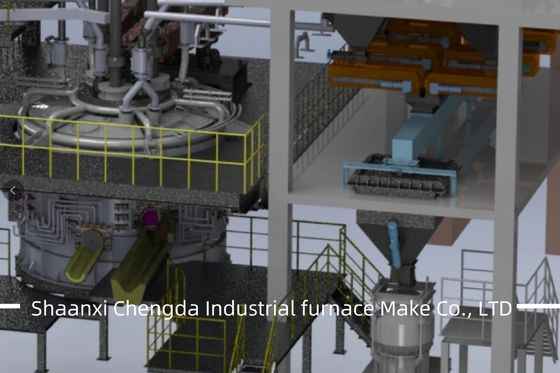 Waste Ternary Lithium Battery  Material Recycling Electric Furnace  Equipment