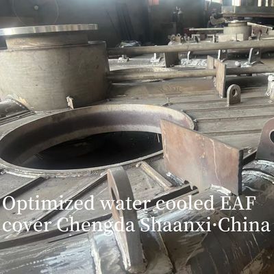 Водоохлаждаемая крышка электропечи / Оптимизированная водоохлаждаемая крышка ДСП идеально подходит для тяжелых условий эксплуатации