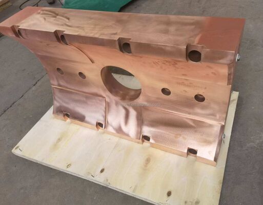 Медная контактная губка для токопроводящего рычага электрода для электродуговой печи ЭДП МКЗ